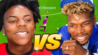 iShowSpeed vs Paul Pogba 10000 FIFA WAGER [upl. by Ardie]