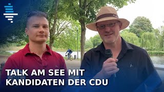 Kommunalwahlen 2024 Talk am See mit den CDUStadtratskandidaten für Burg [upl. by Ahsienroc]