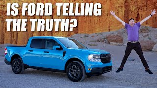 Whats The Real World MPG Of The Ford Maverick Hybrid [upl. by Eeimaj]