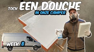 Zelf een douchebak maken in de camper [upl. by Greg939]