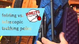 Folding vs Telescopic Trekking Poles [upl. by Artnoed572]