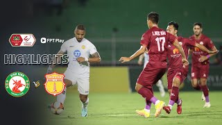 HIGHLIGHTS MQ BÌNH ĐỊNH  TX NAM ĐỊNH  KHÓ LƯỜNG Ở quotĐẤT VÕquot ĐỨT MẠCH THĂNG HOA  VLEAGUE 202324 [upl. by Patnode115]