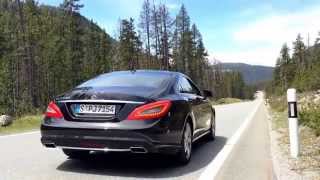 MercedesBenz CLS 500 V8 startup  acceleration  sound [upl. by Briant539]