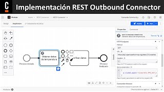 Implementación REST Outbound Connector en Camunda 8 [upl. by Nnaecarg]