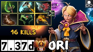 Elitist Invoker  16 kills  Ori  737d  Immortal Dota [upl. by Tolmann]