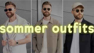 SOMMER OUTFITS für MÄNNER 2024 ● STYLINGTIPPS für MÄNNER [upl. by Philbert]