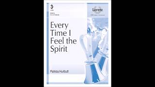 Every Time I Feel the Spirit Handbell 35 octaves  Patricia Hurlbutt [upl. by Lledyl154]