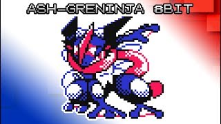 Pokémon XYZ  AshGreninja Theme 8bit [upl. by Irrok121]