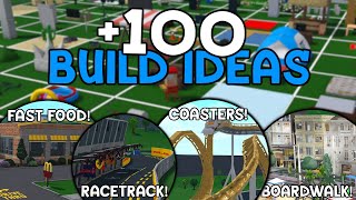 100 UNIQUE Bloxburg BUILD IDEAS  Roblox Bloxburg [upl. by Llenehs]