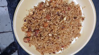 TASTY AUTHENTIC CHICKEN FRIED RICE 👌👌👌👌👌cooking cookingchannel [upl. by Manuel]