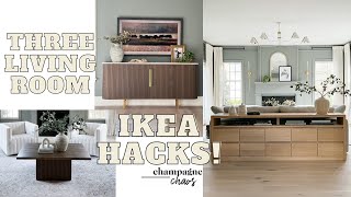 IKEA Hacks  Living Room Furniture Edition [upl. by Nolan762]