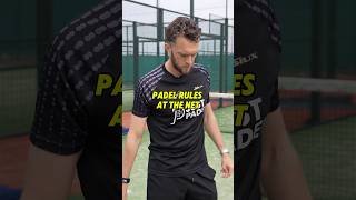 All Padel Rules for Netplay padel padelshorts padeltips padelrules [upl. by Caiaphas723]