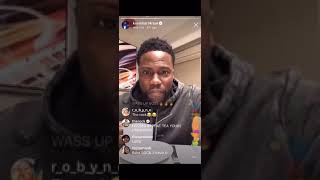 Kevin Hart ROASTS Dwayne The Rock Johnson on Instagram Live [upl. by Nnairam382]