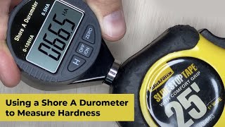 How to Measure Shore A Hardness Scale With a Durometer  Examples [upl. by Anej836]