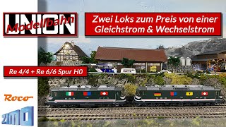 SparPaket Zwei Loks zum Preis von einer Roco Re 1010 Paket  Spur H0 187  Sonderpreis [upl. by Lemmor]