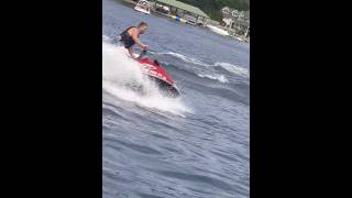 Jet ski 2016 Lake Winepassukie NH jet ski fun [upl. by Holcomb]