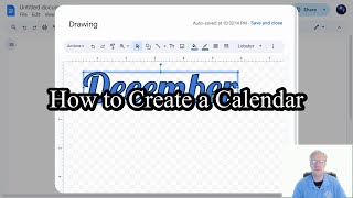 How to Create a Calendar with Google Docs [upl. by Pohsib]