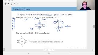 0512 Lattices as Posets [upl. by Stanwinn578]