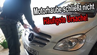 Motorhaube schließt nicht  Ursache amp Lösung [upl. by Akiemahs]