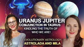 Uranus conjunct Jupiter Awakening to the Truth of Who WE ARE Evolutionary Astrology [upl. by Naam268]