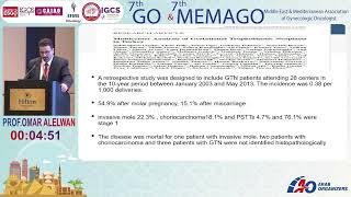 Gestational Trophoblastic Neoplasia  Realworld data from the MEMAGO region  Prof Omar Alelwan [upl. by Medrek218]