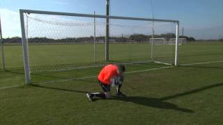 Goalkeeper Training  Foundation of Goalkeeping Series by IMG Academy Soccer 1 of 5 [upl. by Ib392]