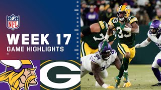 Vikings vs Packers Week 17 Highlights  NFL 2021 [upl. by Rizzi]