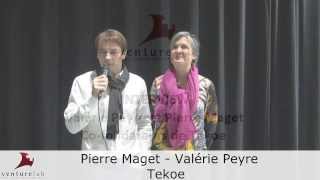 Valérie Peyre amp Pierre Maget cofondateurs de Tekoe  venture ideas EPFL [upl. by Sileas354]