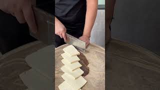 Amazing Tofus Cutting Tricks food tricks viralvideo [upl. by Nylia]