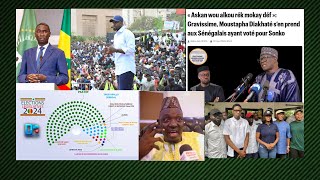 SONKO LA PROPOSITION DE ISMAELA MADIORKAWTEF MOUSTAPHA DIAKHATE INSULTE LES SÉNÉGALAIS [upl. by Nylia]