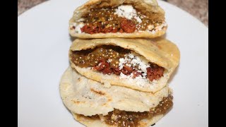 GORDITAS RELLENAS DE SOYA [upl. by Donica]