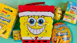 7 minutes Asmr unboxing SpongeBob SquarePants [upl. by Namlas]