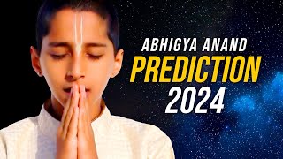 2024 Prediction  Indian boy Prediction by Abhigya Anand  Important Predictions  Inspired 365 [upl. by Anelrahs]