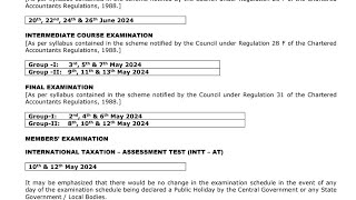 How to fill CA Exam form for mayjune 2024 last date filling exam form for mayjune2024 exam [upl. by Neyu]