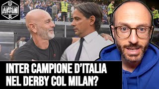 Inter campione dItalia nel derby col Milan La possibile data dello scudetto  Avsim Out [upl. by Briant682]