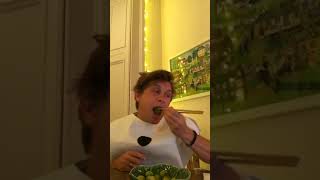 Mark Owen Instagram Live 221217  Eating 22 Brussels Sprouts [upl. by Iaht]