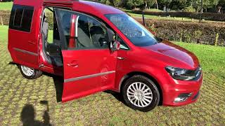 VOLKSWAGEN CADDY LIFE Wheelchair Accessible Vehicle 14 TSI [upl. by Ahdar]