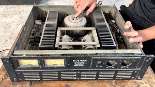 Restoration professional power amplifier HUSHAN  Restore life from the ruins [upl. by Anitsihc]