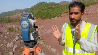 how to setup of total station  centering leveling  how to set total station by eye piece [upl. by Lovering]