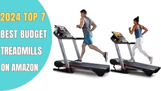 ✅ Top 7 Best Budget Folding Treadmills for Saving Space on amazon 2024 [upl. by Itin91]