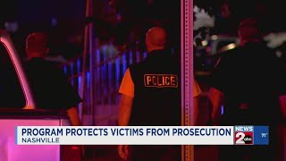 Program protects victims from prosecution [upl. by Ynaffit]