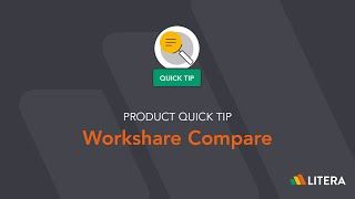 Workshare Compare  Quick Tip on Understanding Changes in Excel [upl. by Moyers]