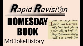 GCSE History Rapid Revision The Domesday Book [upl. by Byrne]