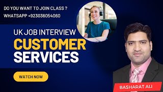 Customer Service Manager job interview Preparation for UK Skilled Worker Visa [upl. by Lek637]