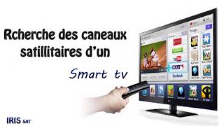 Recherche des caneaux satillitaires dun Smart tv [upl. by Attenaz120]