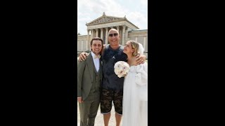 Vin Diesel crashes newlyweds wedding photos [upl. by Gray226]