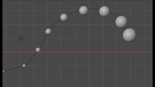 Instances moving along a curve in Geometry Nodes [upl. by Lamberto]