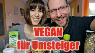 VEGAN 🍎 Vegan werden für Umsteiger 🍎 Unsere Tipps amp Tricks [upl. by Jasun393]