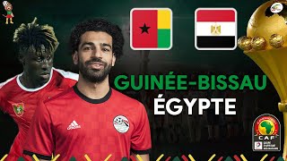 GUINEE  BISSAU VS EGYPTE LIVE  SUIVEZ LE MATCH EN DIRECT SALAH VA TIL RELANCER LES PHARAONS [upl. by Claudina260]