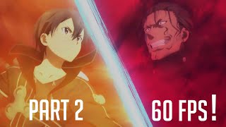 SAO Kirito vs PoH Part 2 60 FPS [upl. by Atirhs]